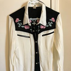 BKE Long sleeve button up shirt